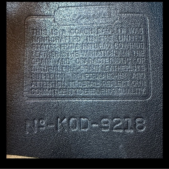 Vintage Coach 9218 Black Leather Shoulder Bag - Picture 10 of 13